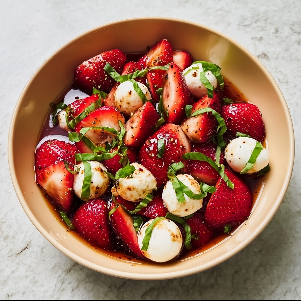Strawberry Caprese Salad Recipe - Recipe Image