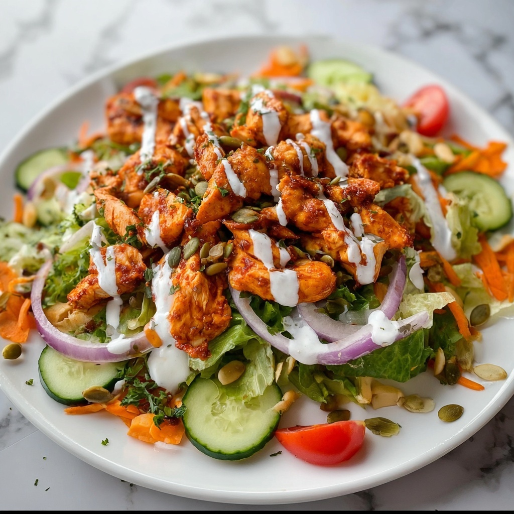 Gyro Salad with Feta, Kalamata Olives, and Tzatziki Recipe - Recipe Image