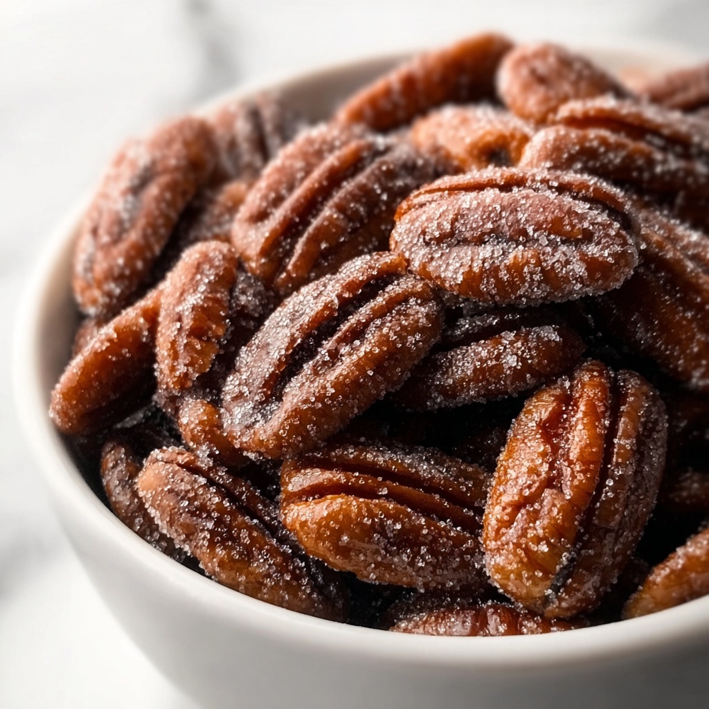 Stovetop Maple Candied Pecans Recipe - Recipe Image