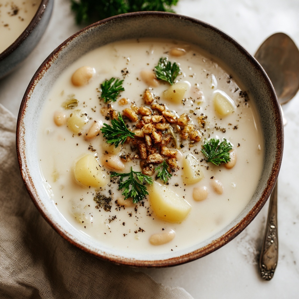 Potato and Bean Soup Recipe - Recipe Image
