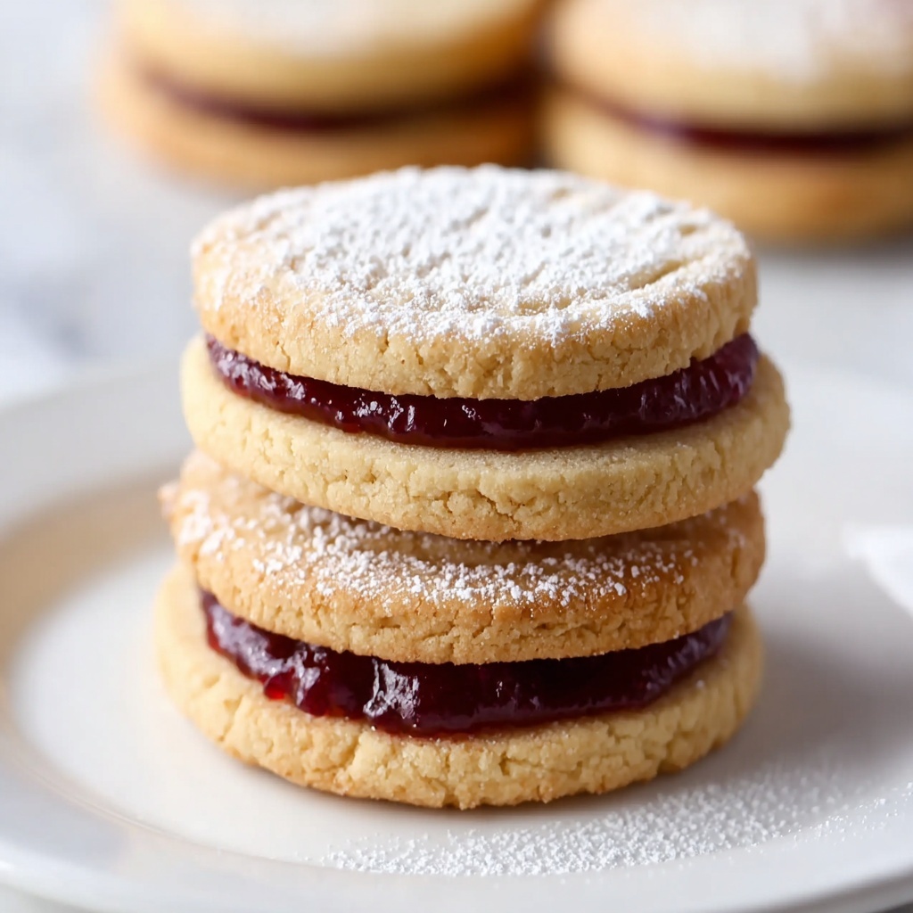 Peanut Butter and Jelly Sandwich Cookies Recipe - Recipe Image