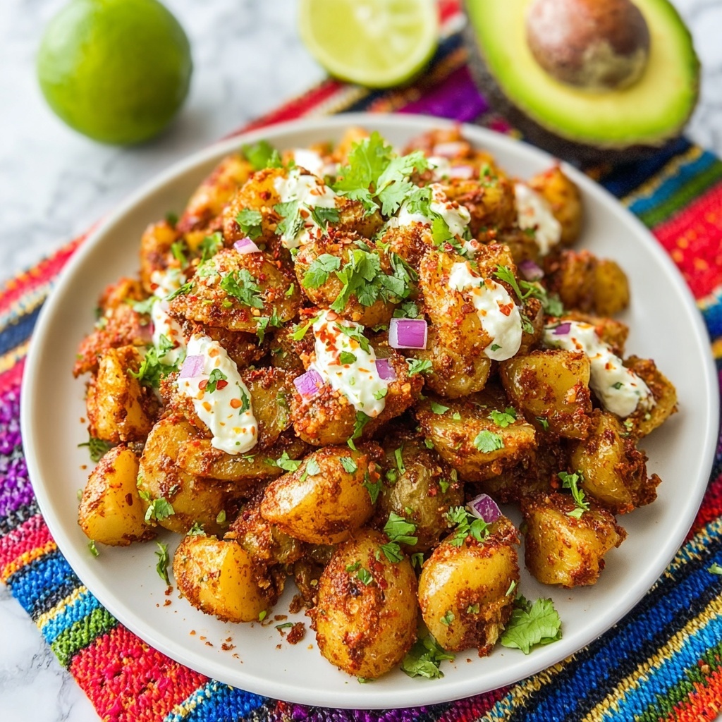 Mexican-Style Street Potatoes Recipe - Recipe Image