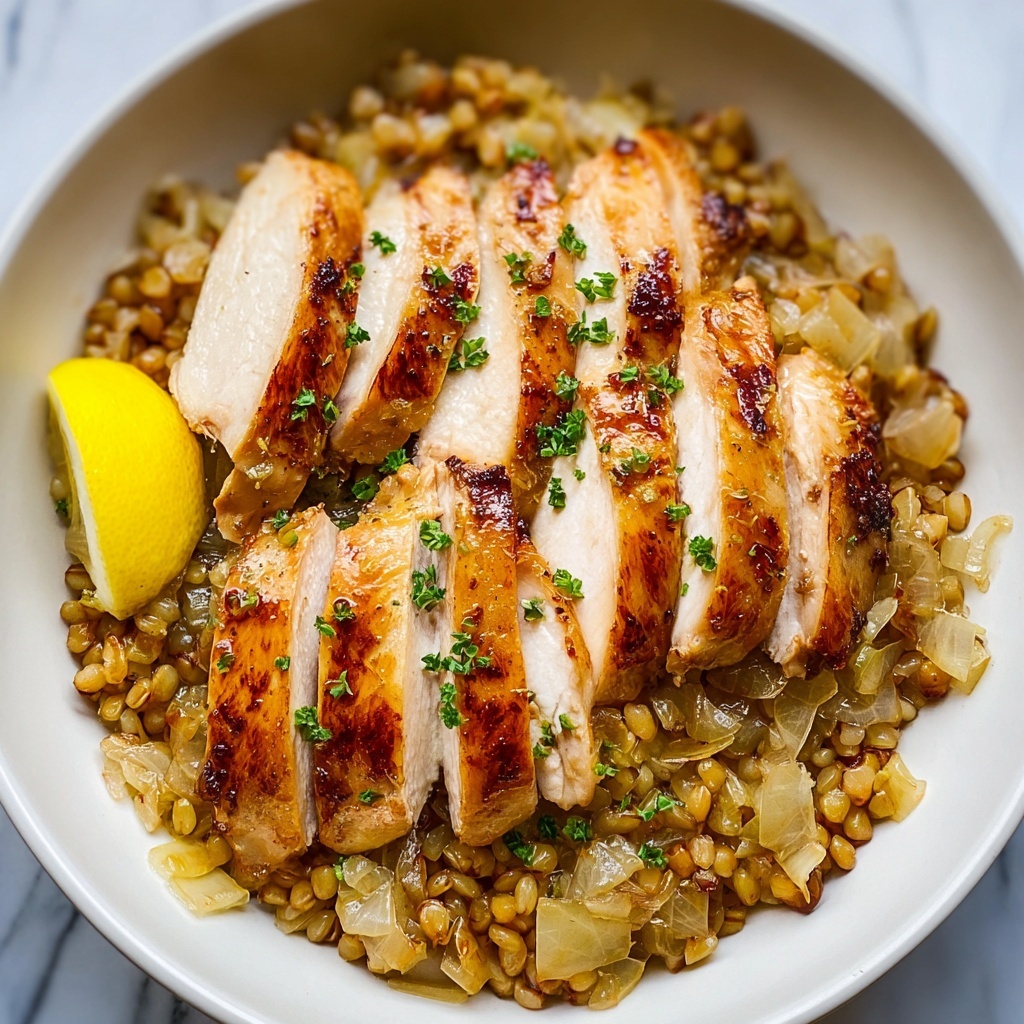 Chicken, Bulgur, and Sauerkraut One-Pan Meal Recipe - Recipe Image
