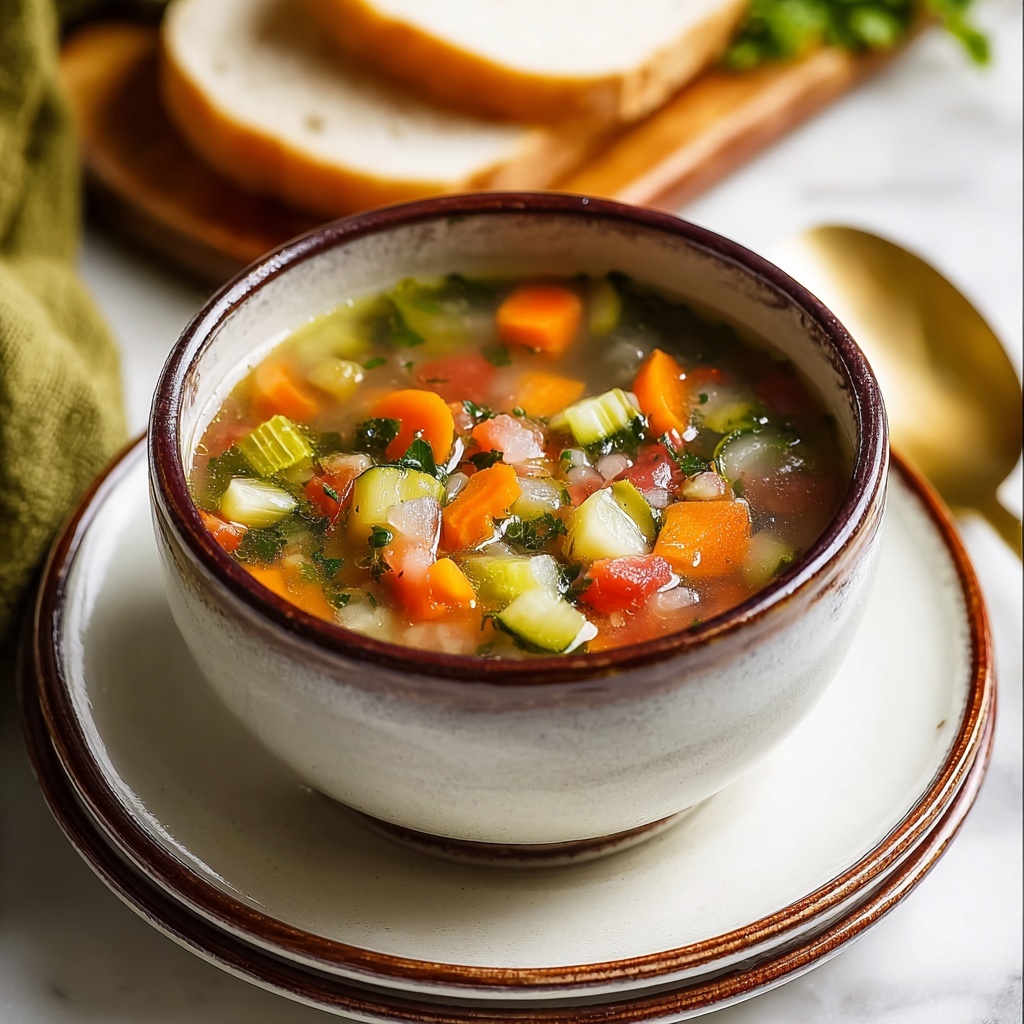 One-Pot Guilt-Free Vegetable Soup Recipe - Recipe Image