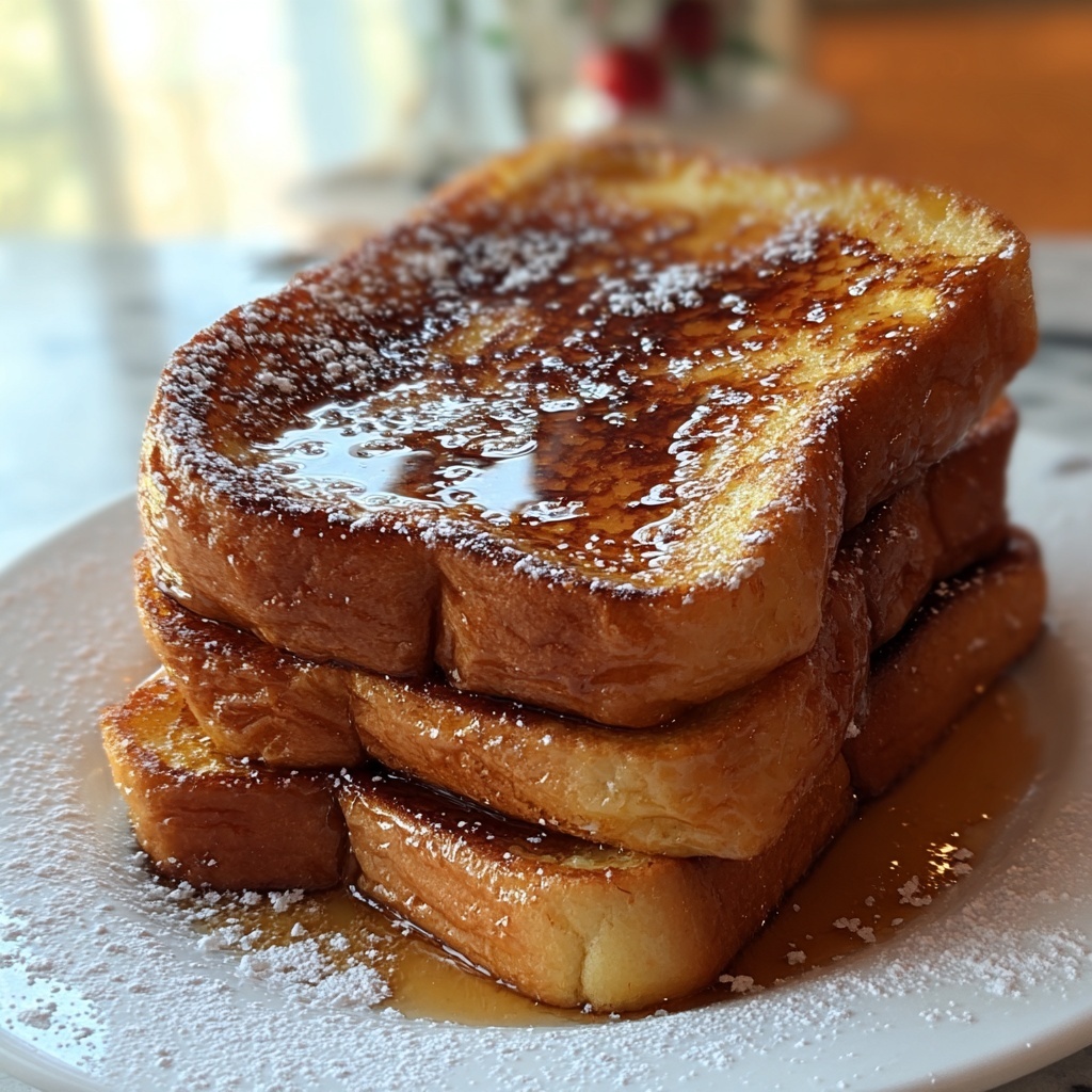 Crème Brûlée French Toast Recipe - Recipe Image