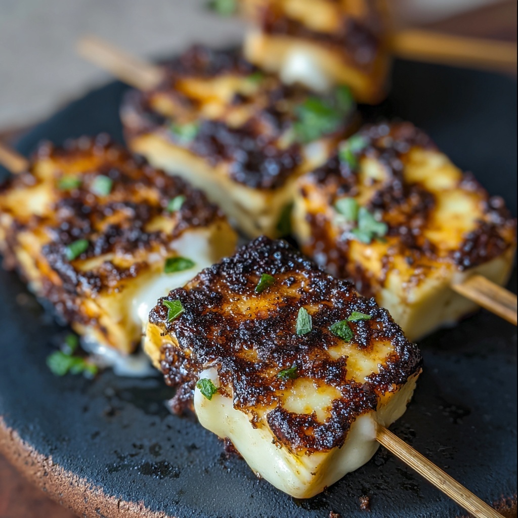 Grilled Cheese Skewers Recipe - Recipe Image