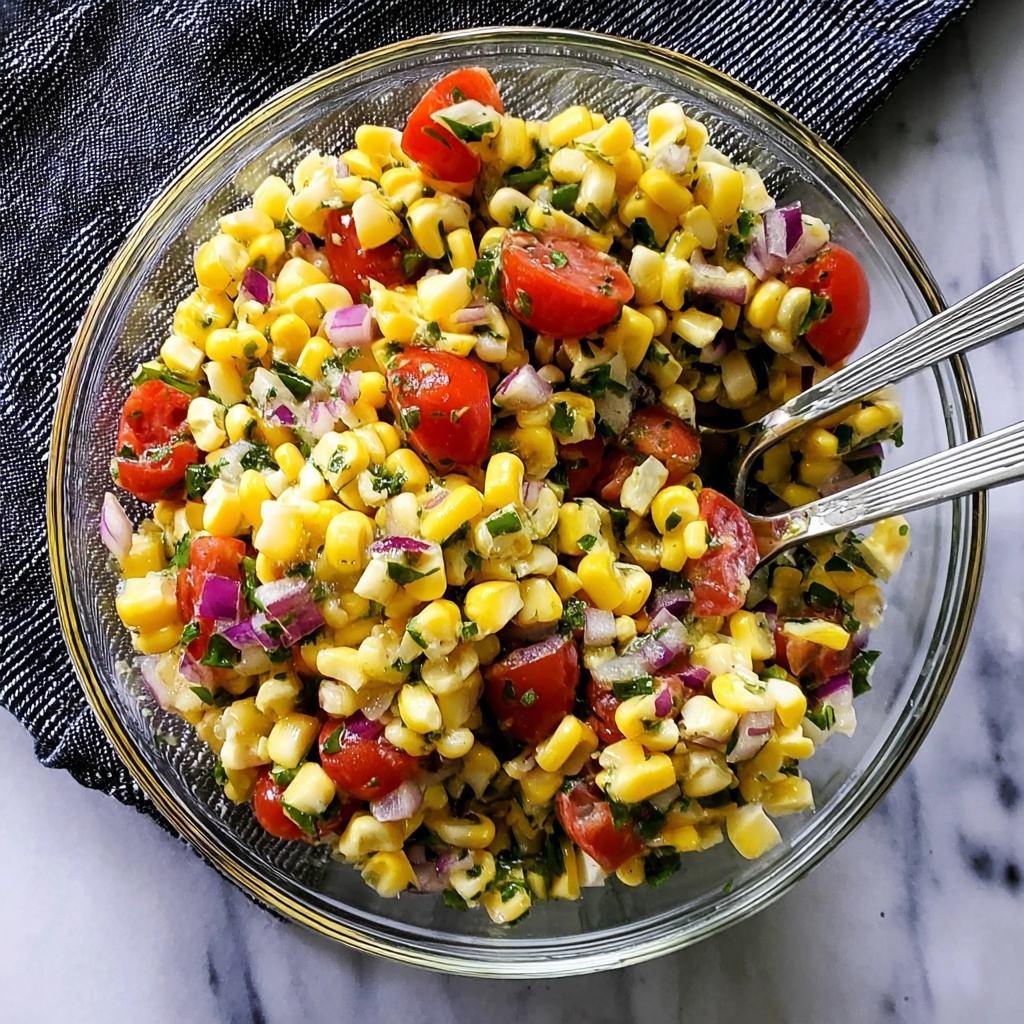 Fresh Summer Corn Salad That's Bursting with Flavor Recipe - Recipe Image