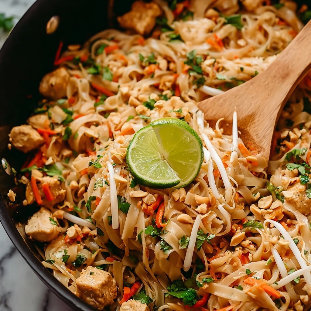Authentic Chicken Pad Thai Recipe - Recipe Image
