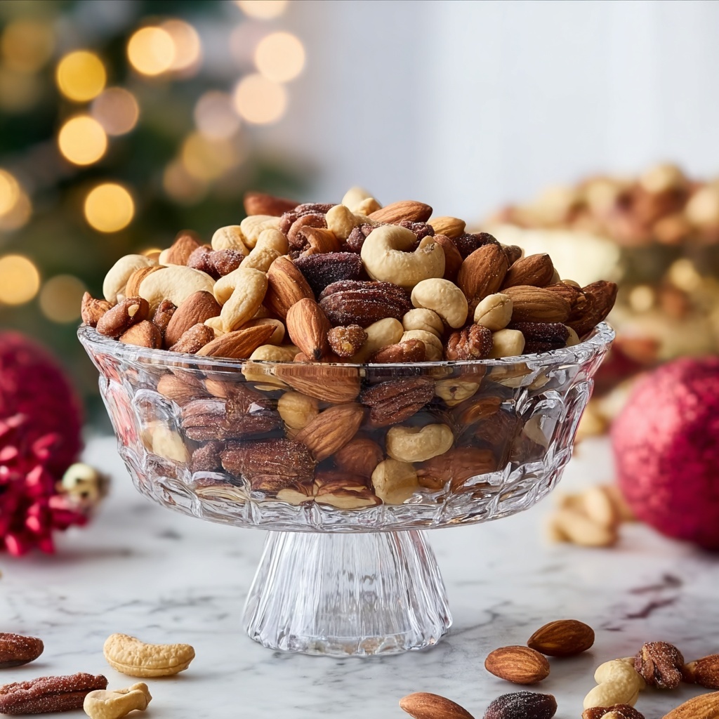 Sugar & Spice Party Nuts Recipe - Recipe Image
