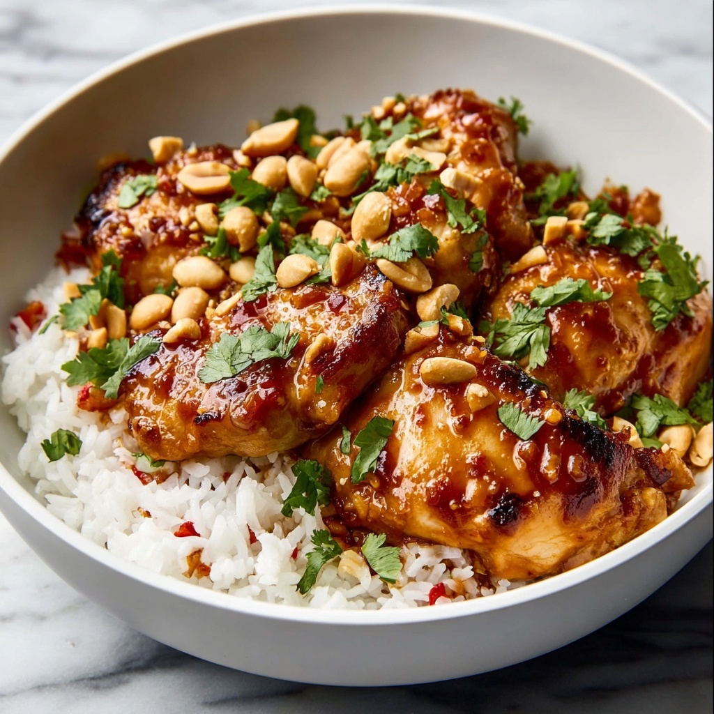 Cooker Peanut Chicken: A Delicious and Easy Slow Cooker Recipe - Recipe Image