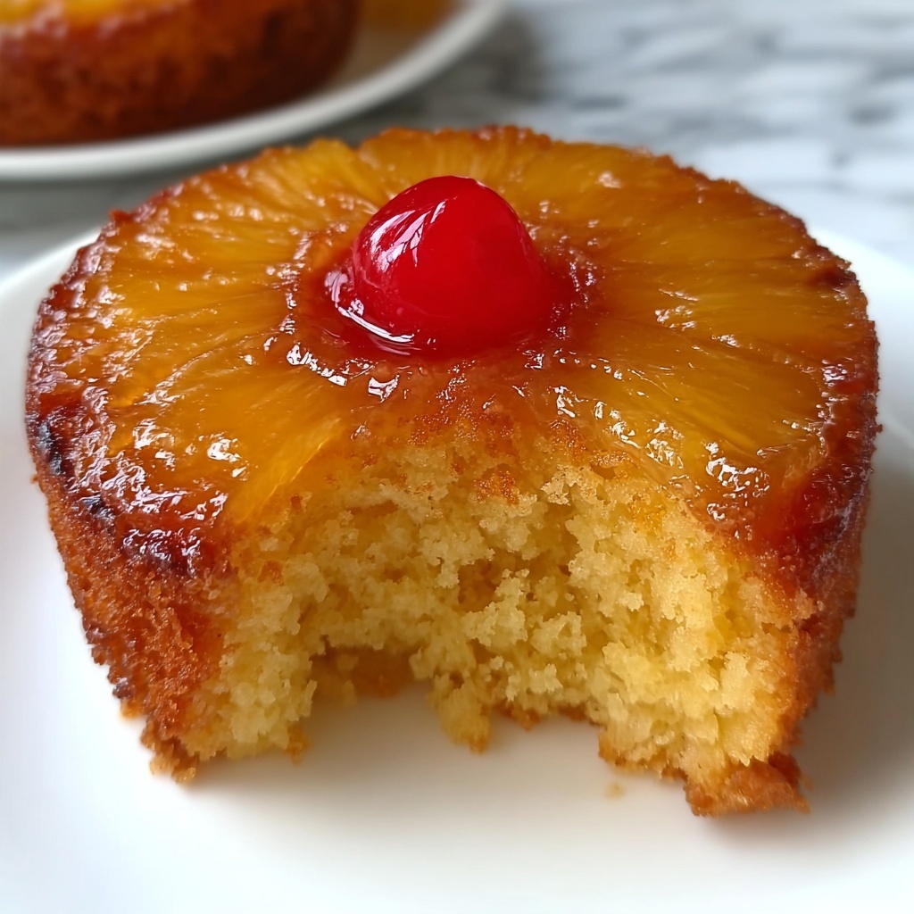 Pineapple Upside Down Cupcakes Recipe - Recipe Image