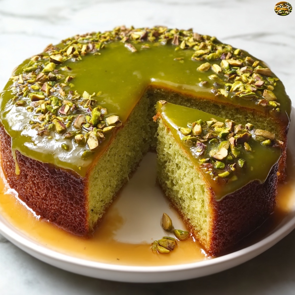 Pistachio Cardamom Cake (Gluten-Free) Recipe - Recipe Image