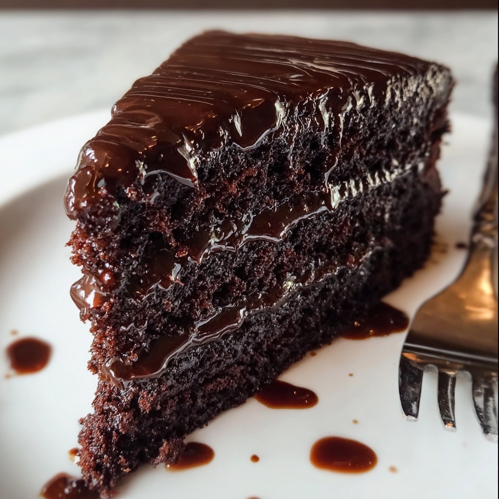 Dark Date & Nutmeg Cake with Glaze Recipe - Recipe Image