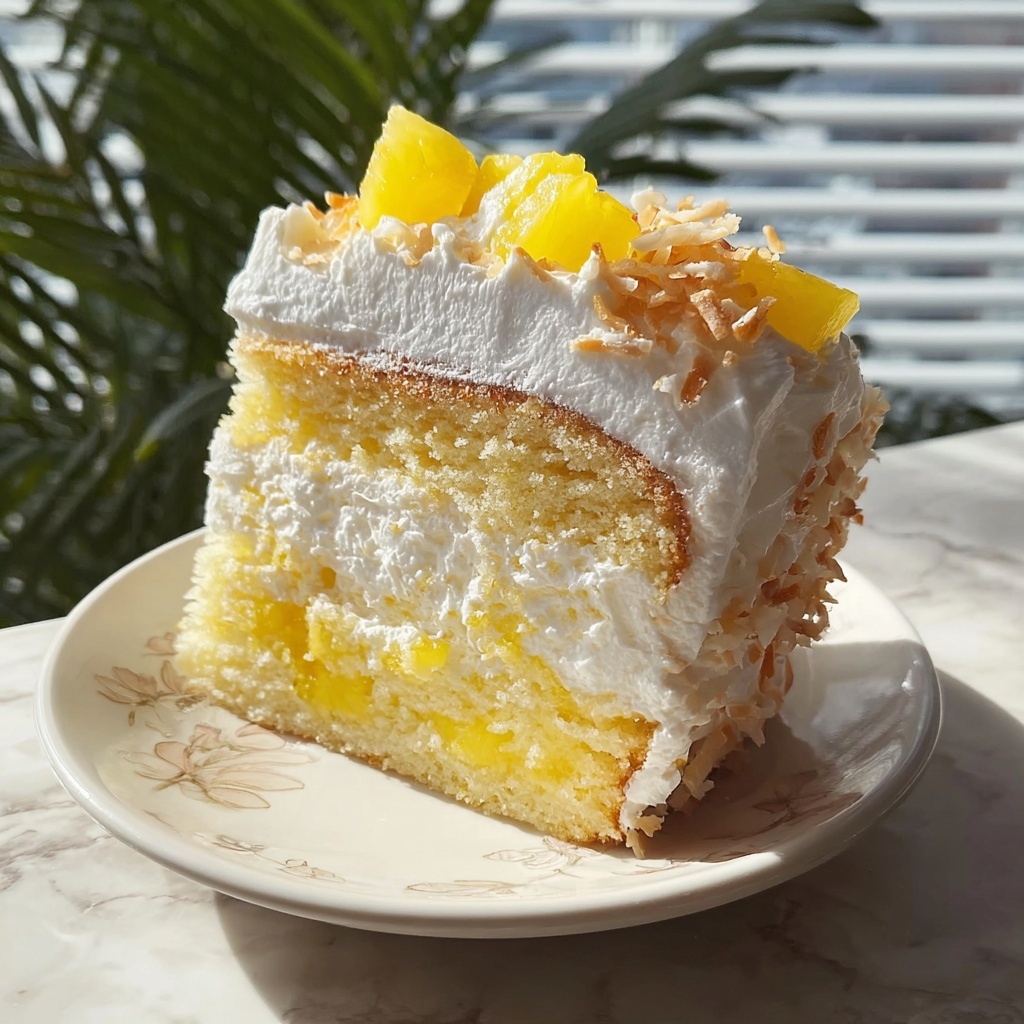 Pineapple Heaven Cake: 7 Steps to Pure Bliss Recipe - Recipe Image