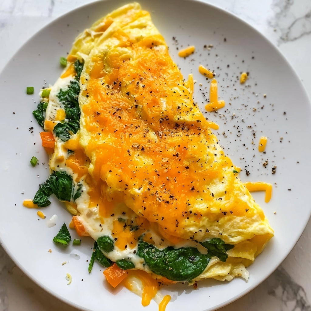 Cheesy Veggie Omelette Bake: 5 Flavorful Layers to Love Recipe - Recipe Image