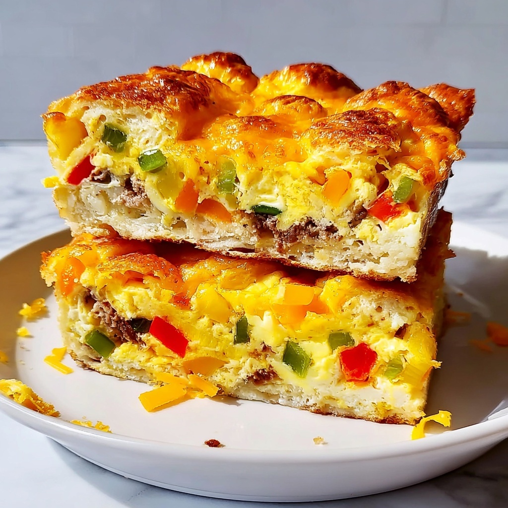 Biscuit Egg Breakfast Bake Recipe - Recipe Image
