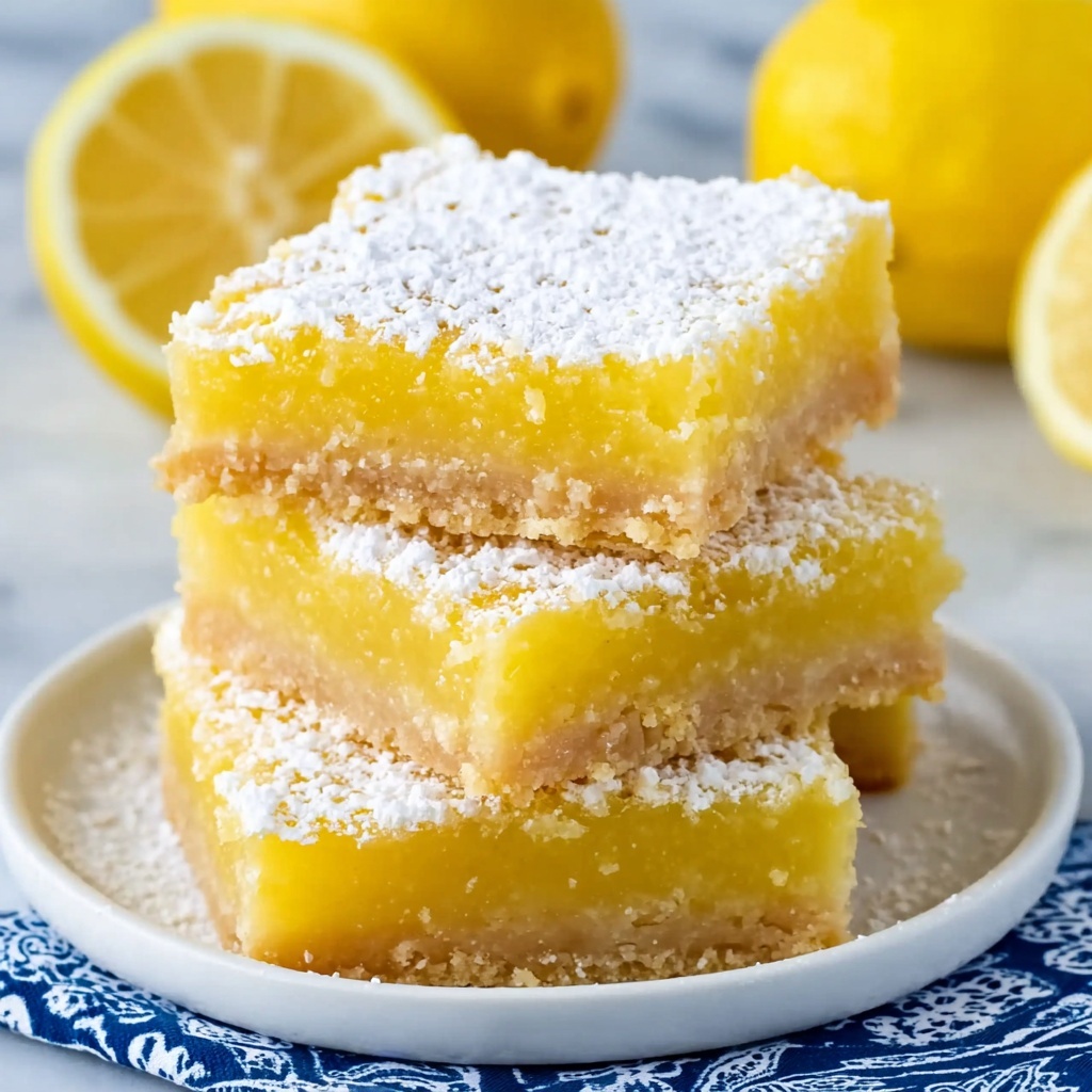 Easy Gluten-Free Lemon Bars Recipe - Recipe Image
