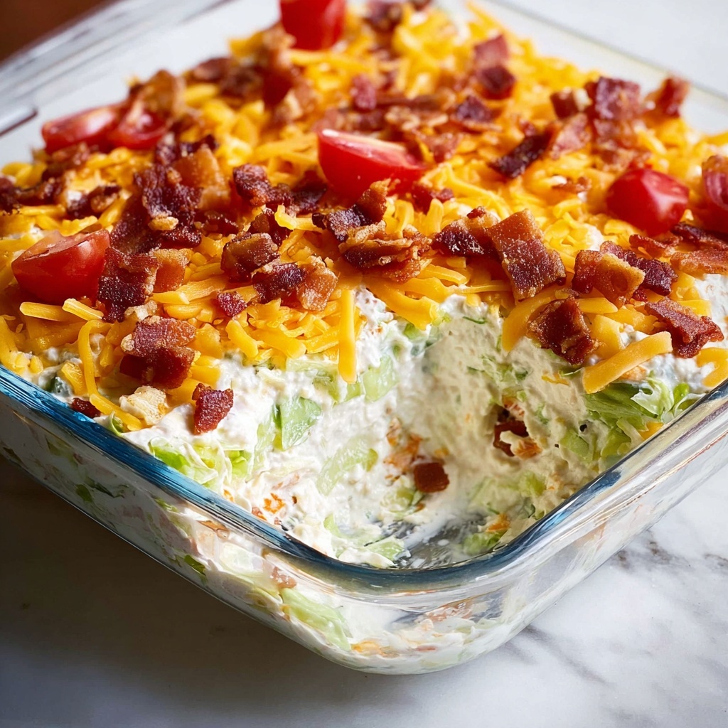 Easy BLT Dip: The Ultimate Party Appetizer Recipe - Recipe Image