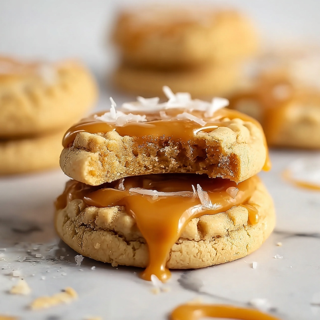 Salted Caramel Cheesecake Cookies Recipe - Recipe Image