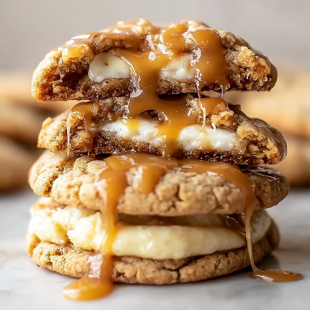 Caramel Irresistible Cheesecake Cookies Recipe - Recipe Image