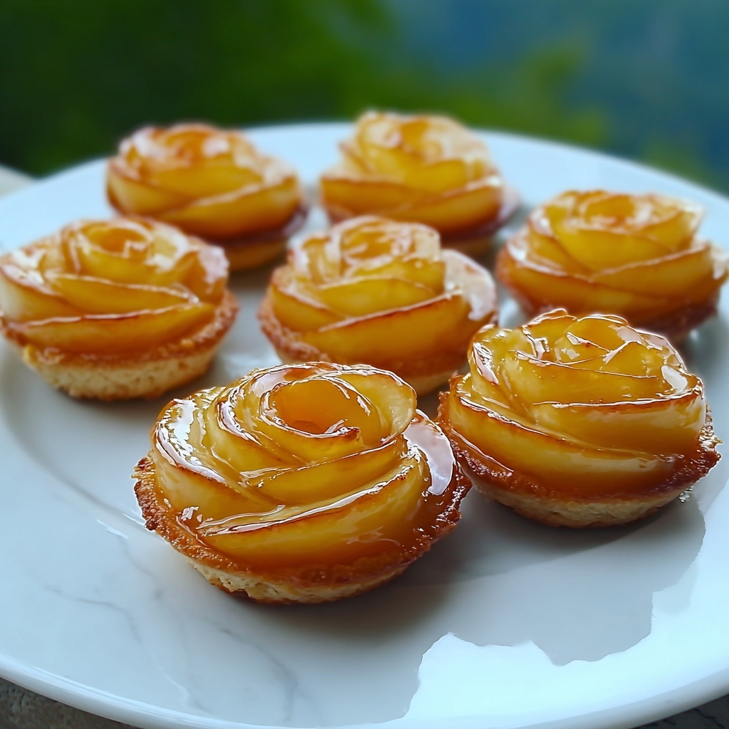 Peach Pie Cruffins Recipe - Recipe Image