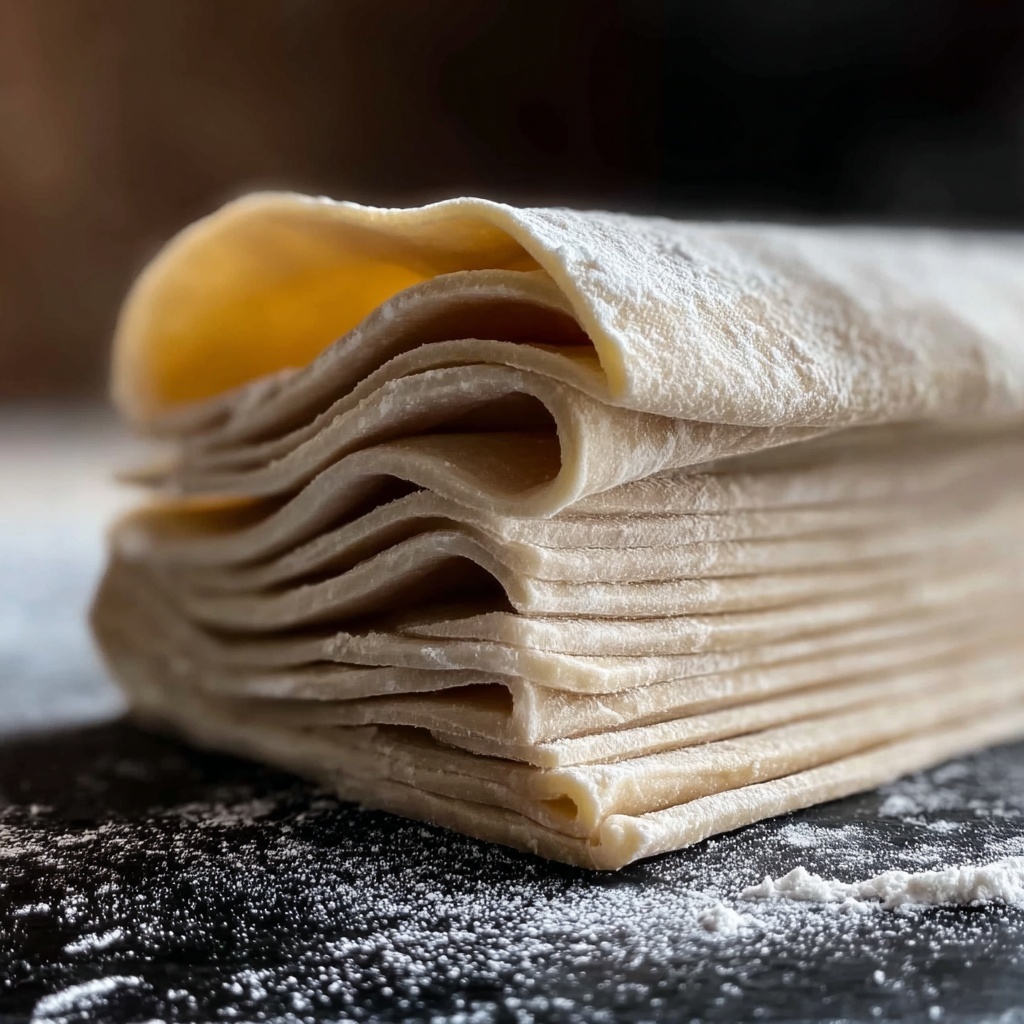 Homemade Rough Puff Pastry Dough Recipe - Recipe Image