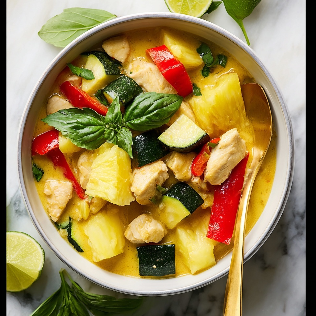 Thai Pineapple Curry Recipe - Recipe Image