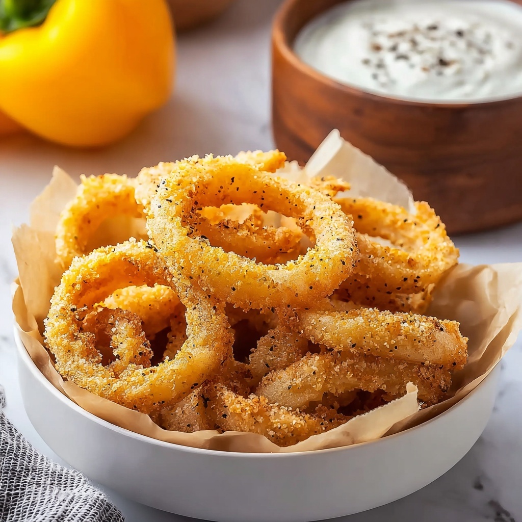 Crispy Air Fryer Banana Pepper Coins Recipe - Recipe Image