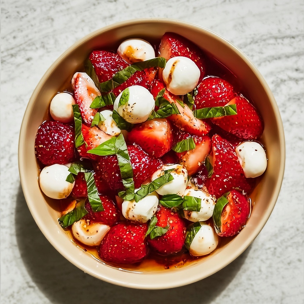 Strawberry Caprese Salad Recipe - Recipe Image