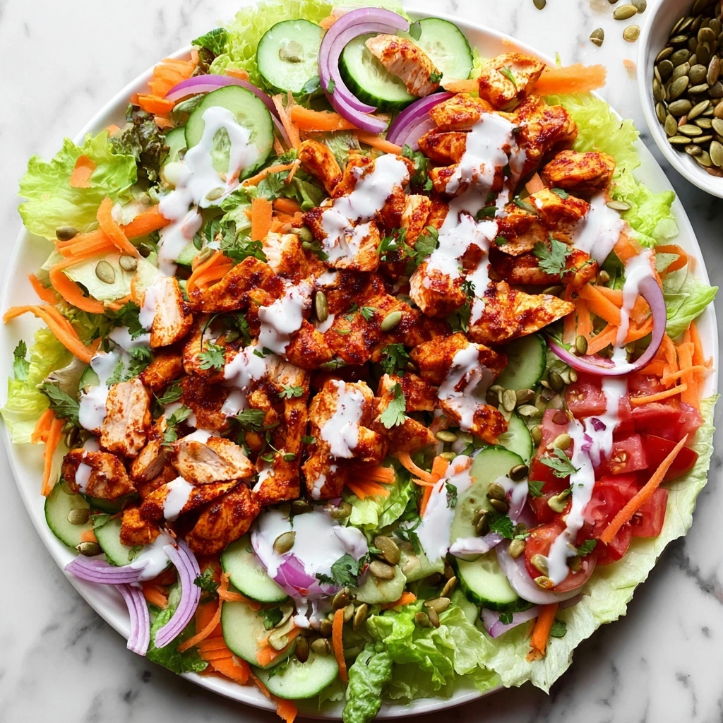 Gyro Salad with Feta, Kalamata Olives, and Tzatziki Recipe - Recipe Image