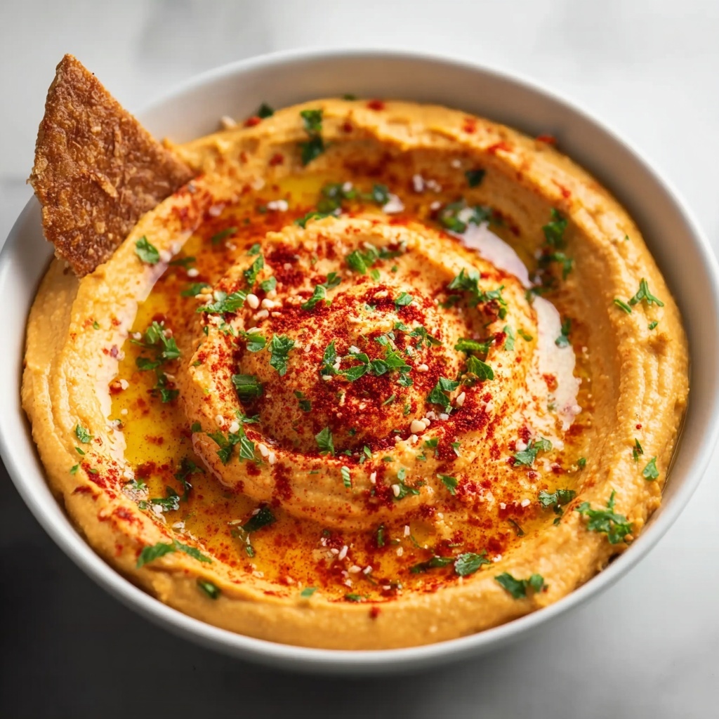Buffalo Hummus Recipe - Recipe Image