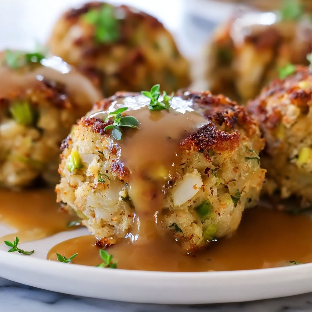 Stuffing Balls Recipe - Recipe Image