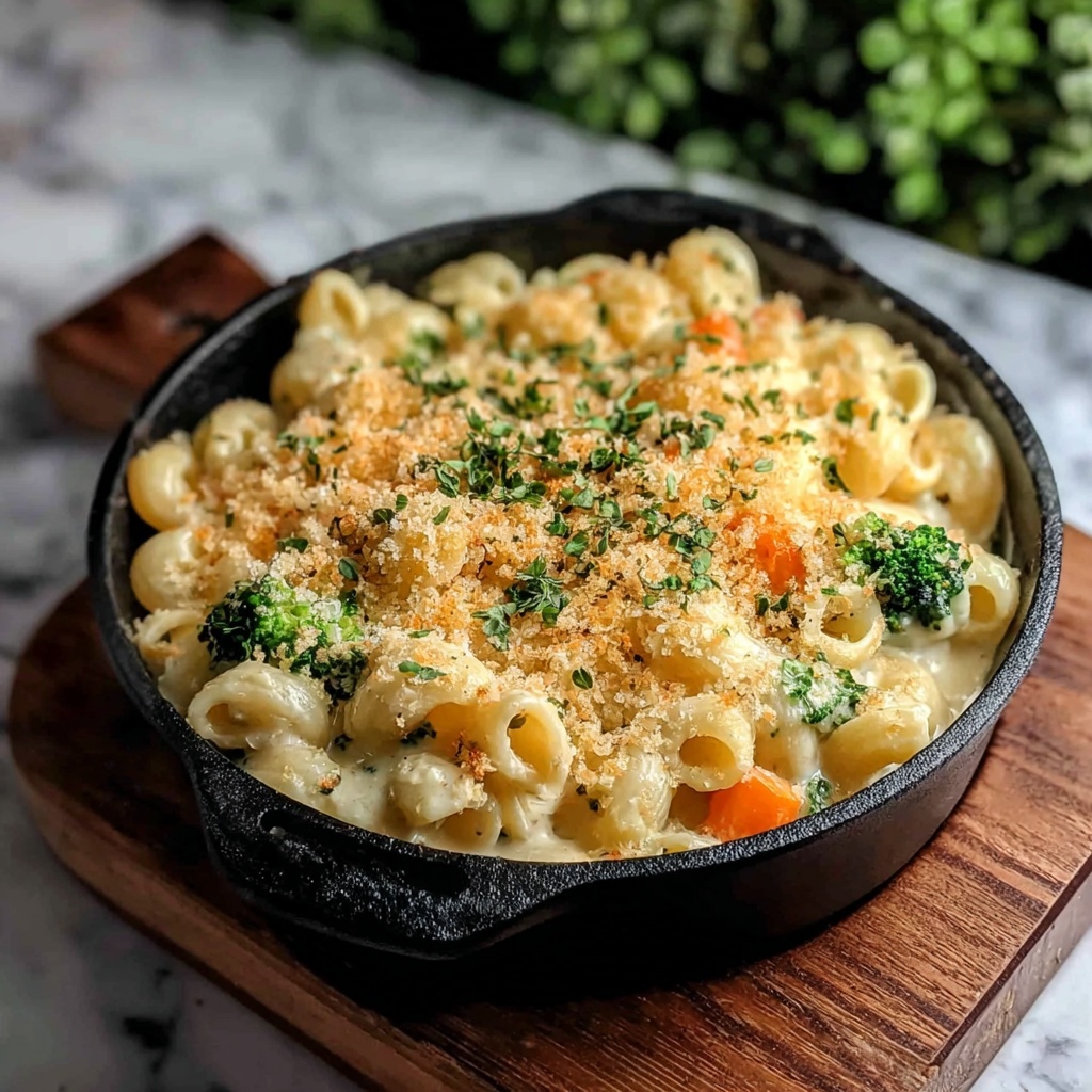 One Pot Veggie Mac and Cheese Recipe - Recipe Image
