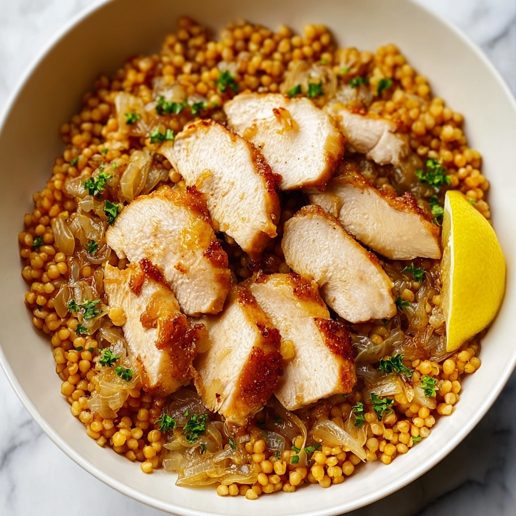 Chicken, Bulgur, and Sauerkraut One-Pan Meal Recipe - Recipe Image
