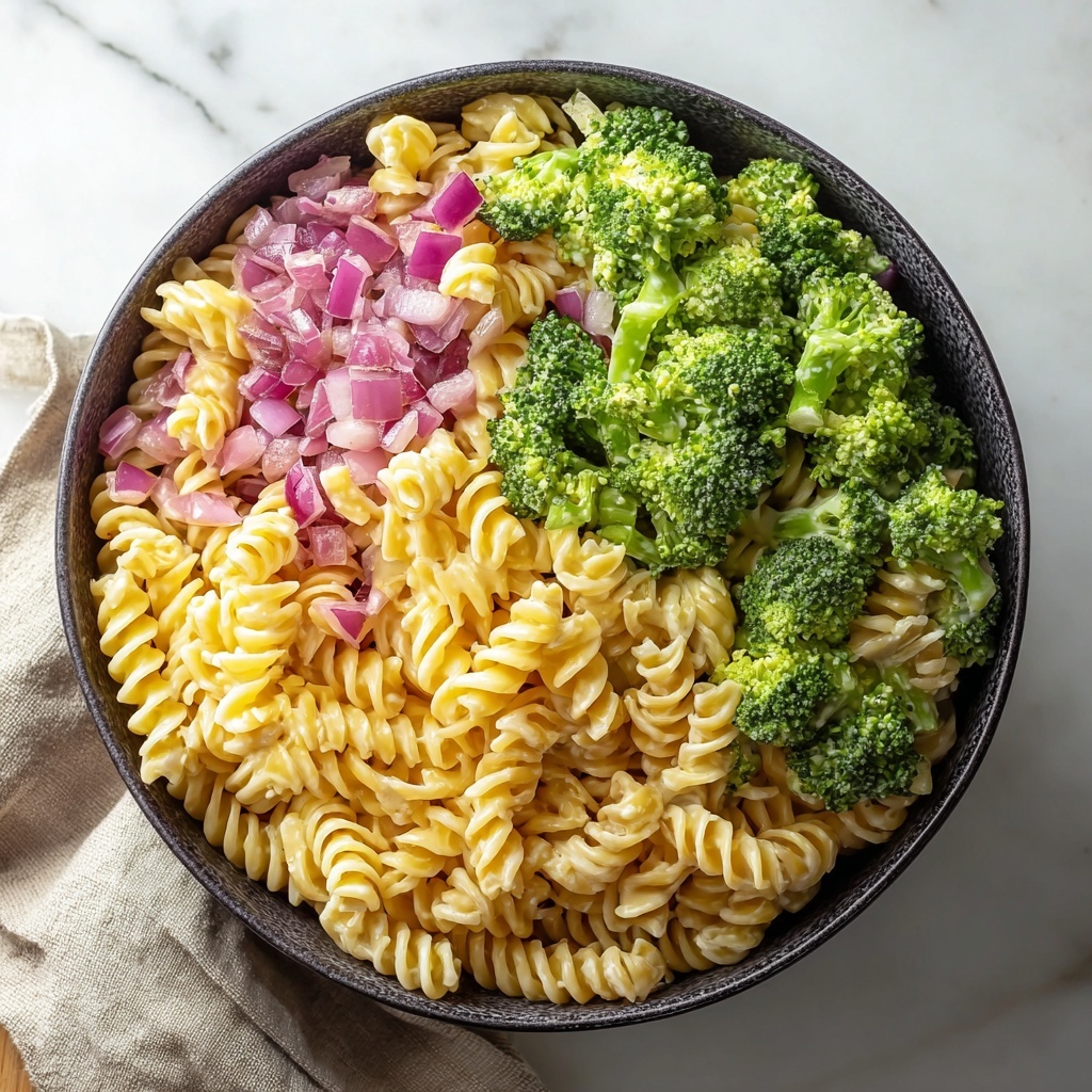 Broccoli Pasta Salad - Easy Make-Ahead Delight Recipe - Recipe Image