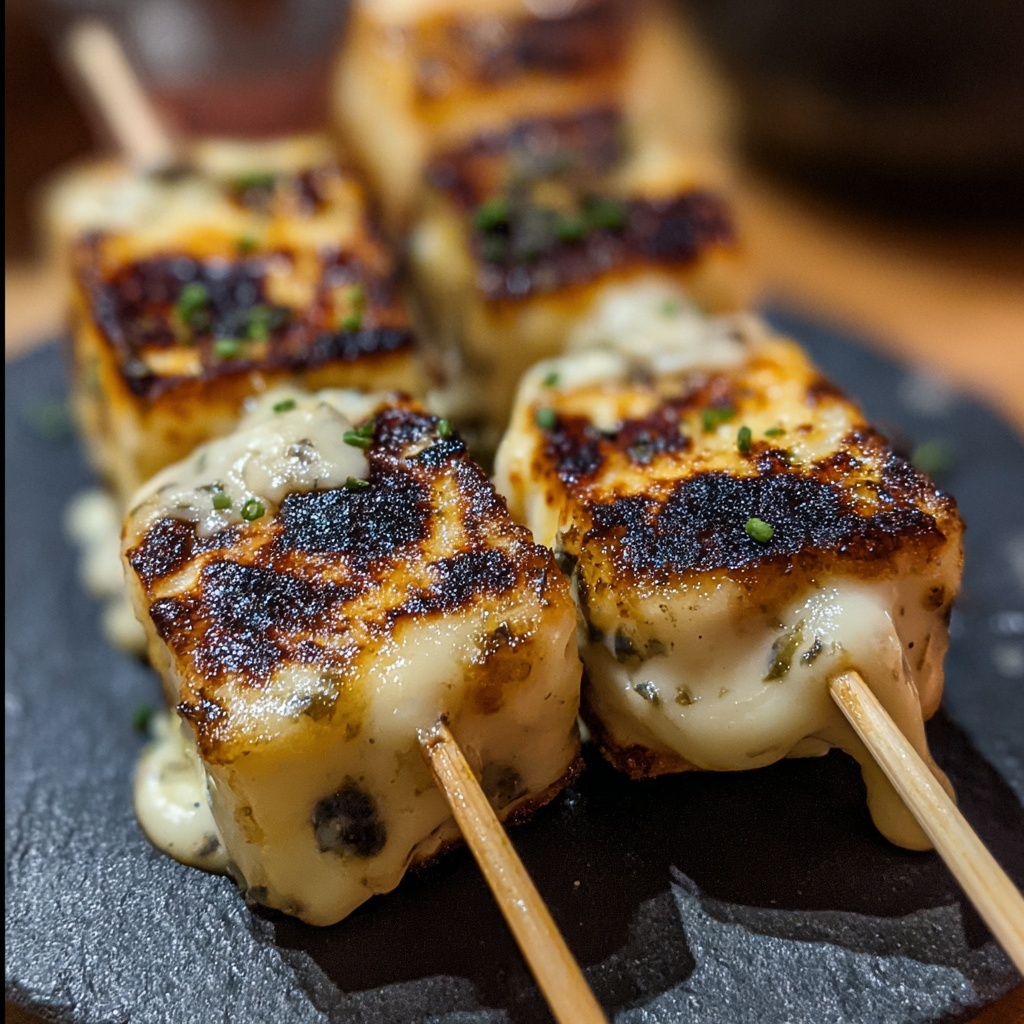 Grilled Cheese Skewers Recipe - Recipe Image