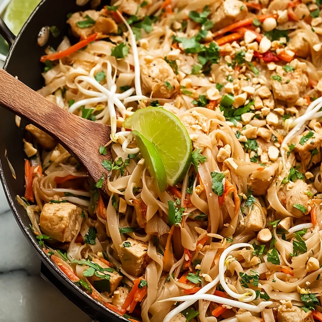 Authentic Chicken Pad Thai Recipe - Recipe Image