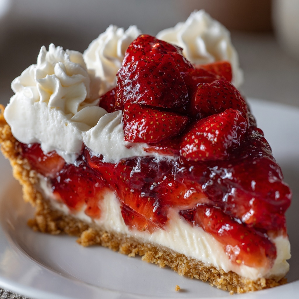 Strawberry Cool Whip Pie Recipe - Recipe Image