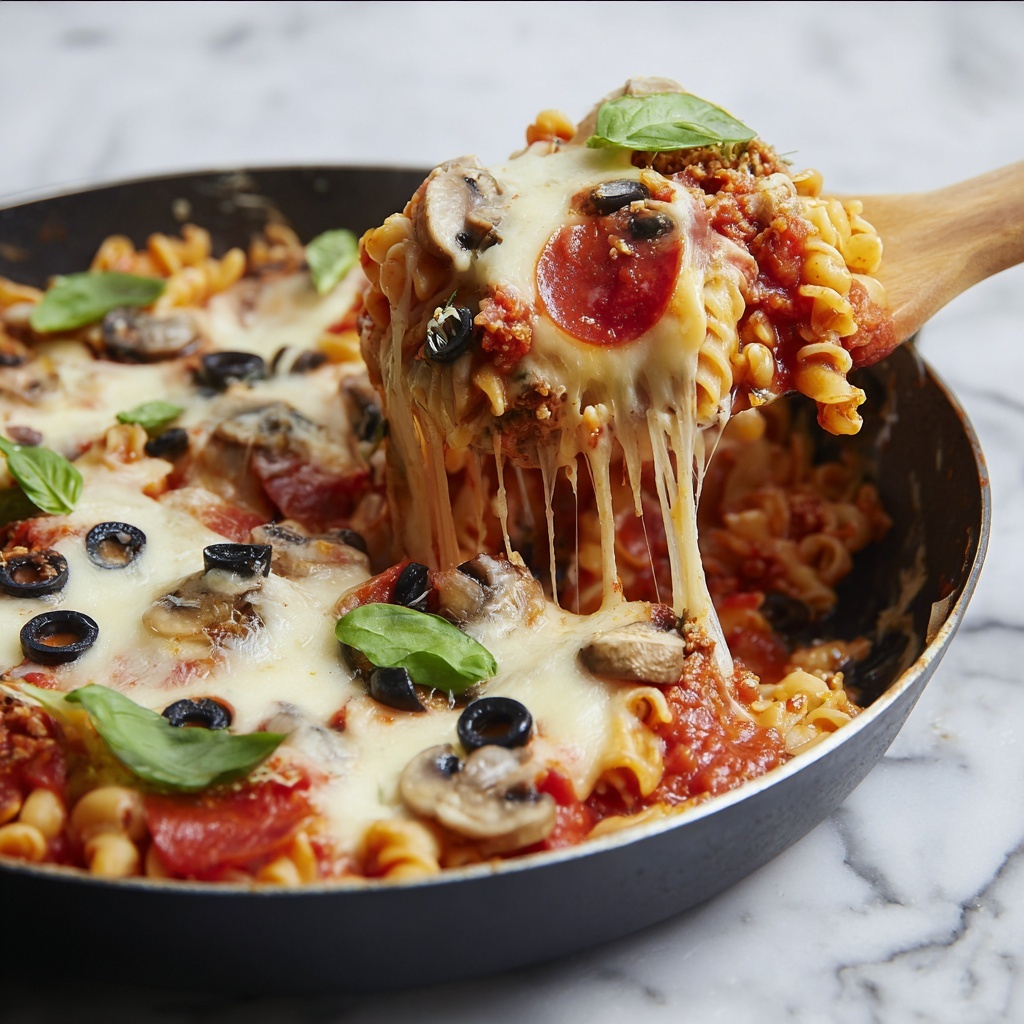 Pizza Casserole Recipe - Recipe Image