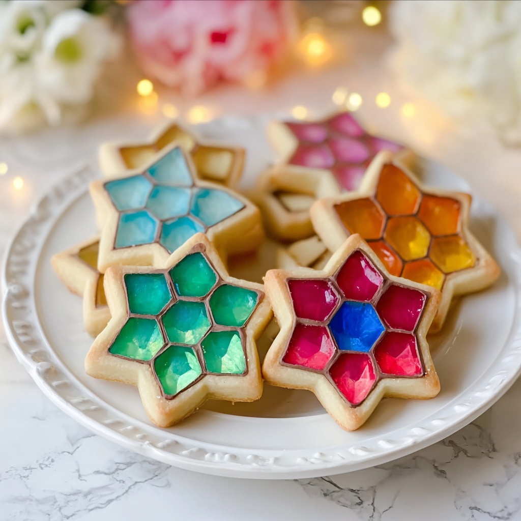 Stained Glass Cookies Recipe - Recipe Image