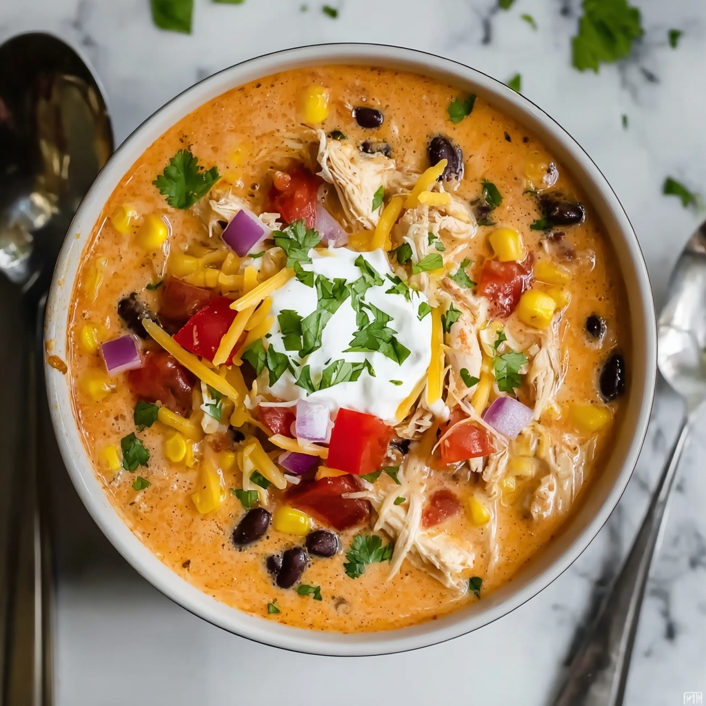 Chicken Taco Soup with Cream Cheese Recipe - Recipe Image