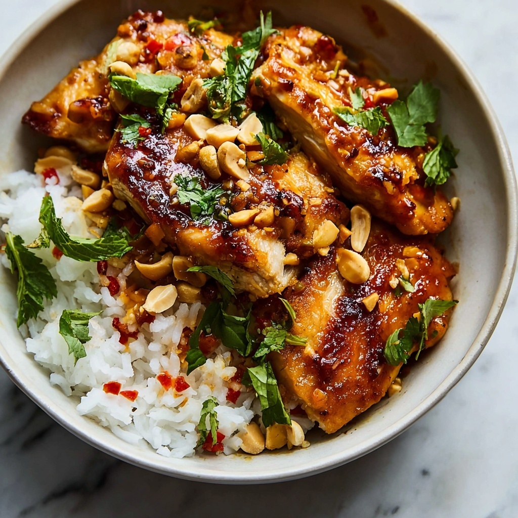 Cooker Peanut Chicken: A Delicious and Easy Slow Cooker Recipe - Recipe Image