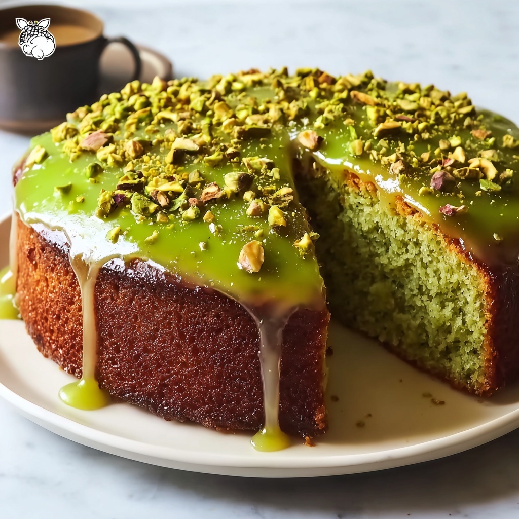 Pistachio Cardamom Cake (Gluten-Free) Recipe - Recipe Image