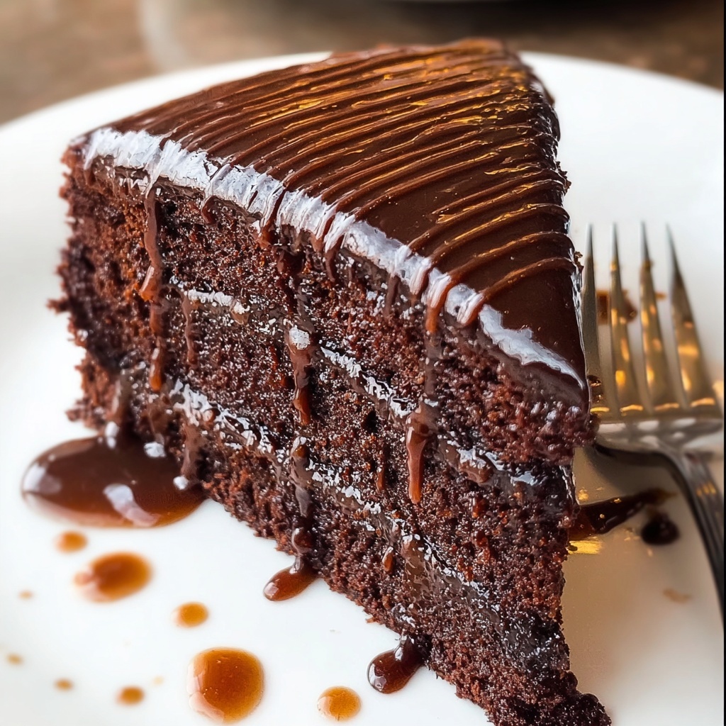 Dark Date & Nutmeg Cake with Glaze Recipe - Recipe Image