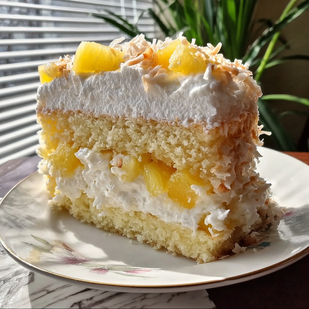 Pineapple Heaven Cake: 7 Steps to Pure Bliss Recipe - Recipe Image
