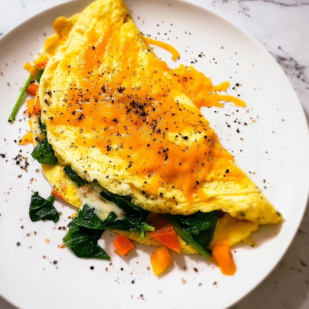 Cheesy Veggie Omelette Bake: 5 Flavorful Layers to Love Recipe - Recipe Image