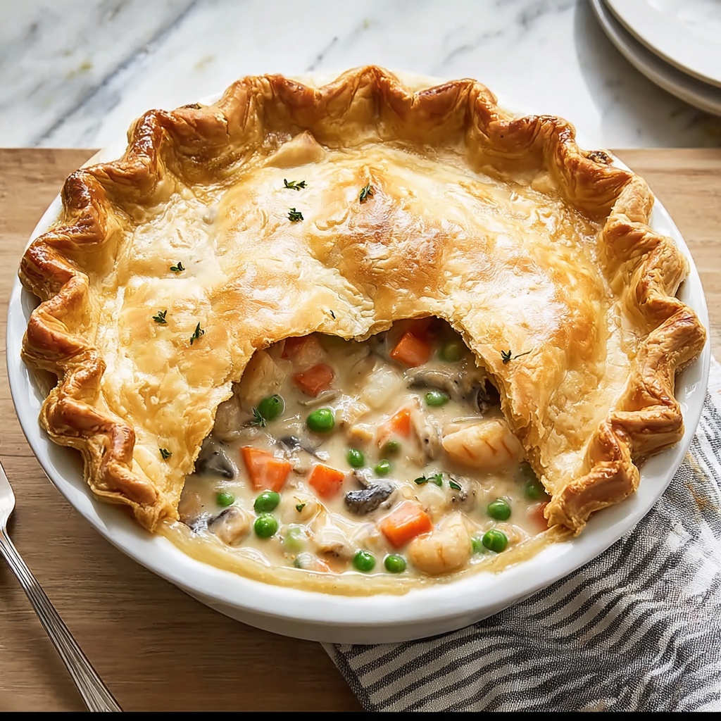 Deliciously Easy Seafood Pot Pie for Any Busy Weeknight Recipe - Recipe Image