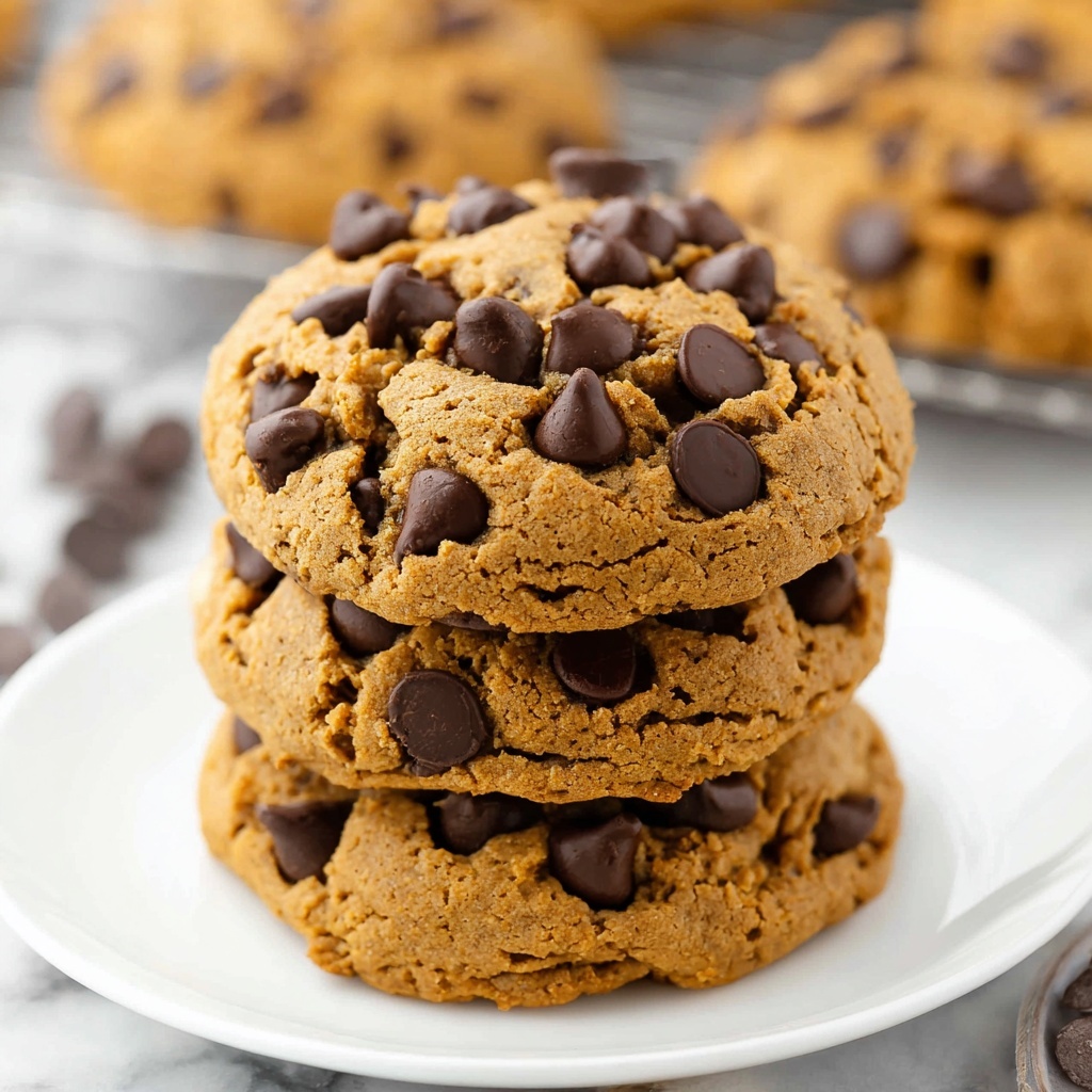 Healthy Pumpkin Chocolate Chip Cookies Recipe - Recipe Image