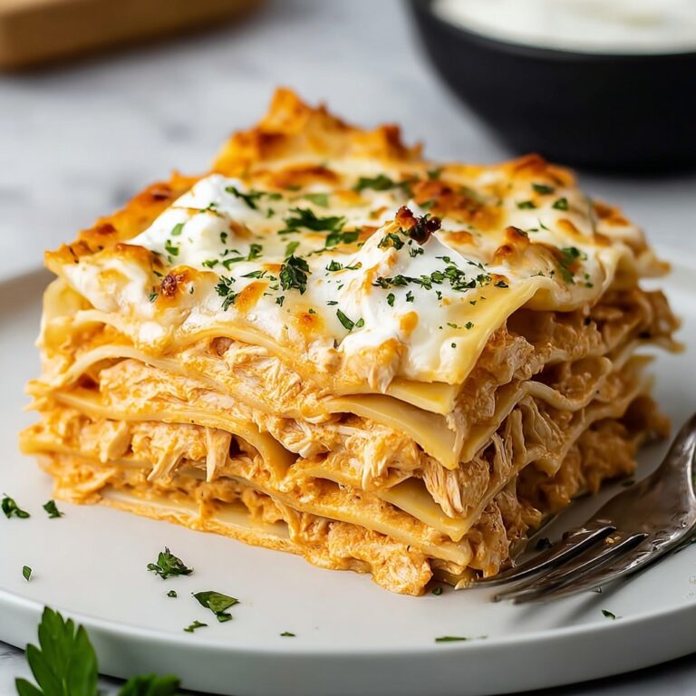 Buffalo Chicken Lasagna Recipe