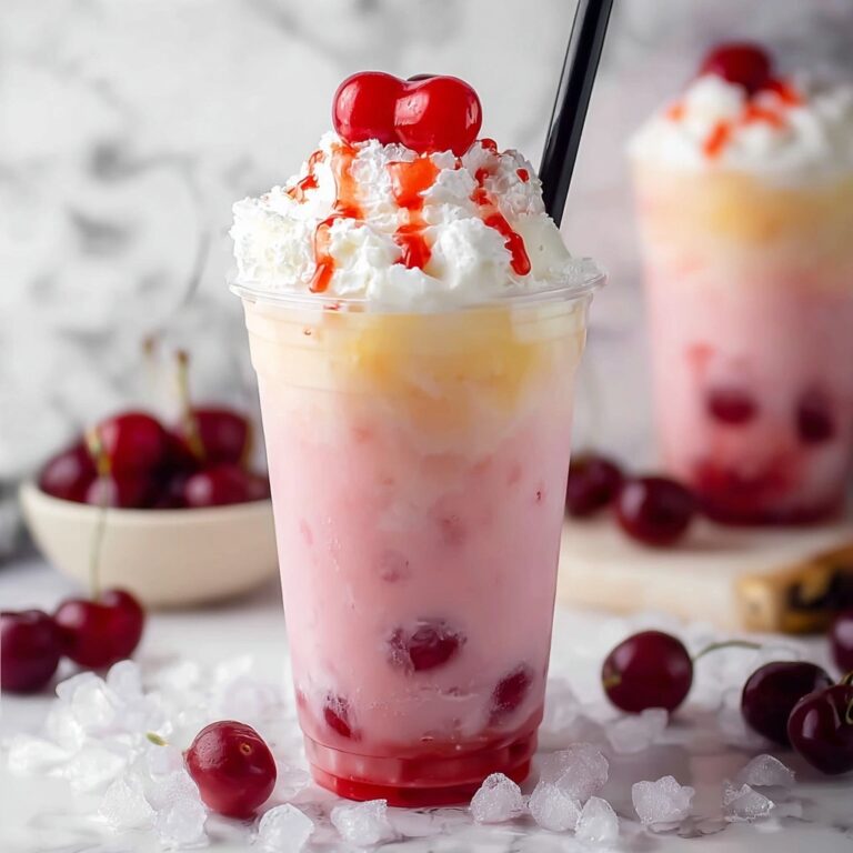 Cherry Vanilla Iced Latte: A Dairy-Free Summer Treat Recipe